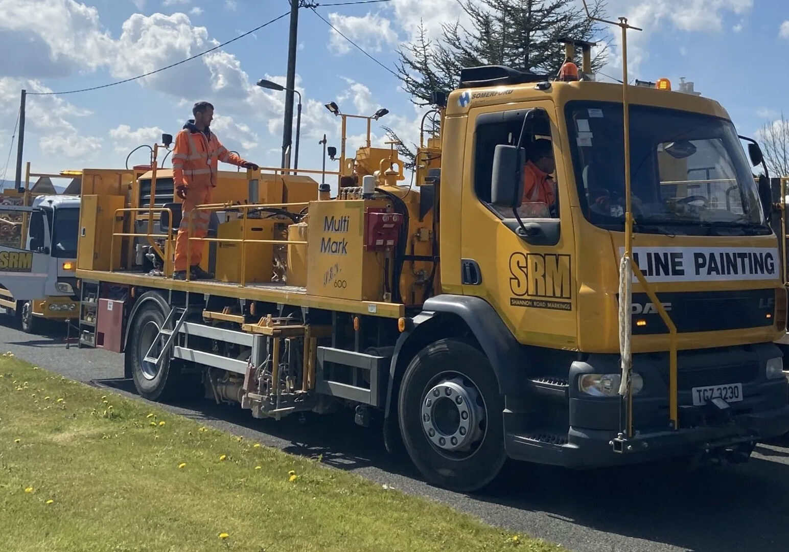 hero road markings vehicle